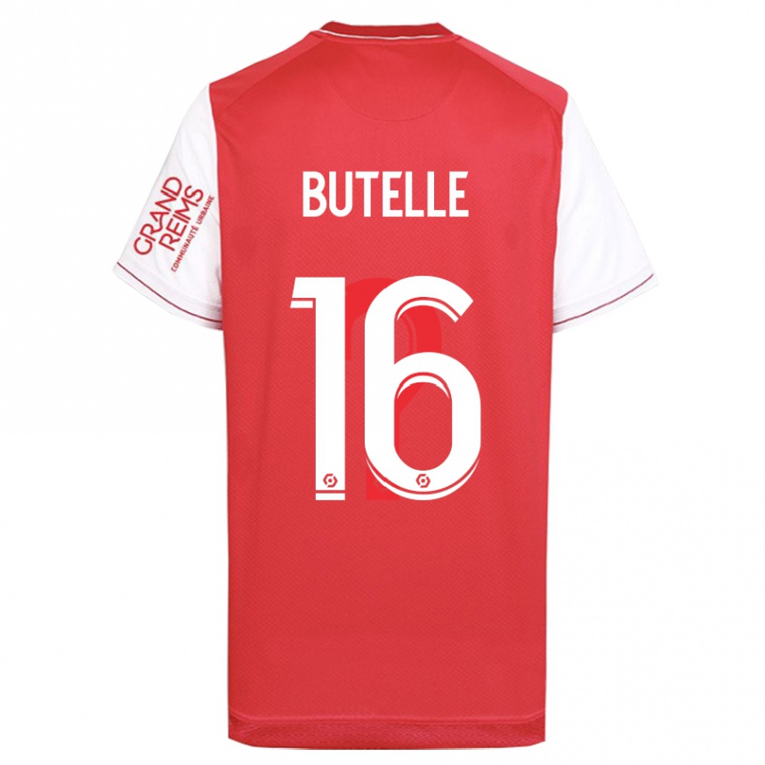 Mujer Fútbol Camiseta Ludovic Butelle #16 Rojo 1ª Equipación 2023/24 México