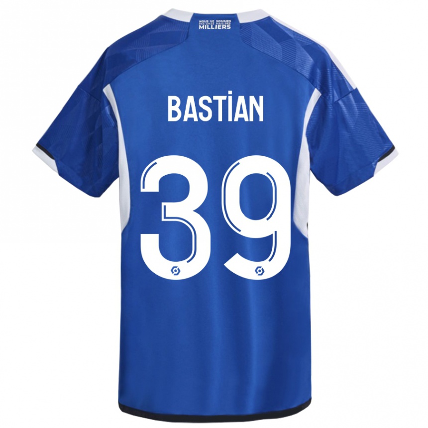 Mujer Fútbol Camiseta Maxime Bastian #39 Azul 1ª Equipación 2023/24 México