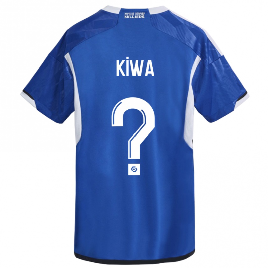 Mujer Fútbol Camiseta Bradel Kiwa #0 Azul 1ª Equipación 2023/24 México