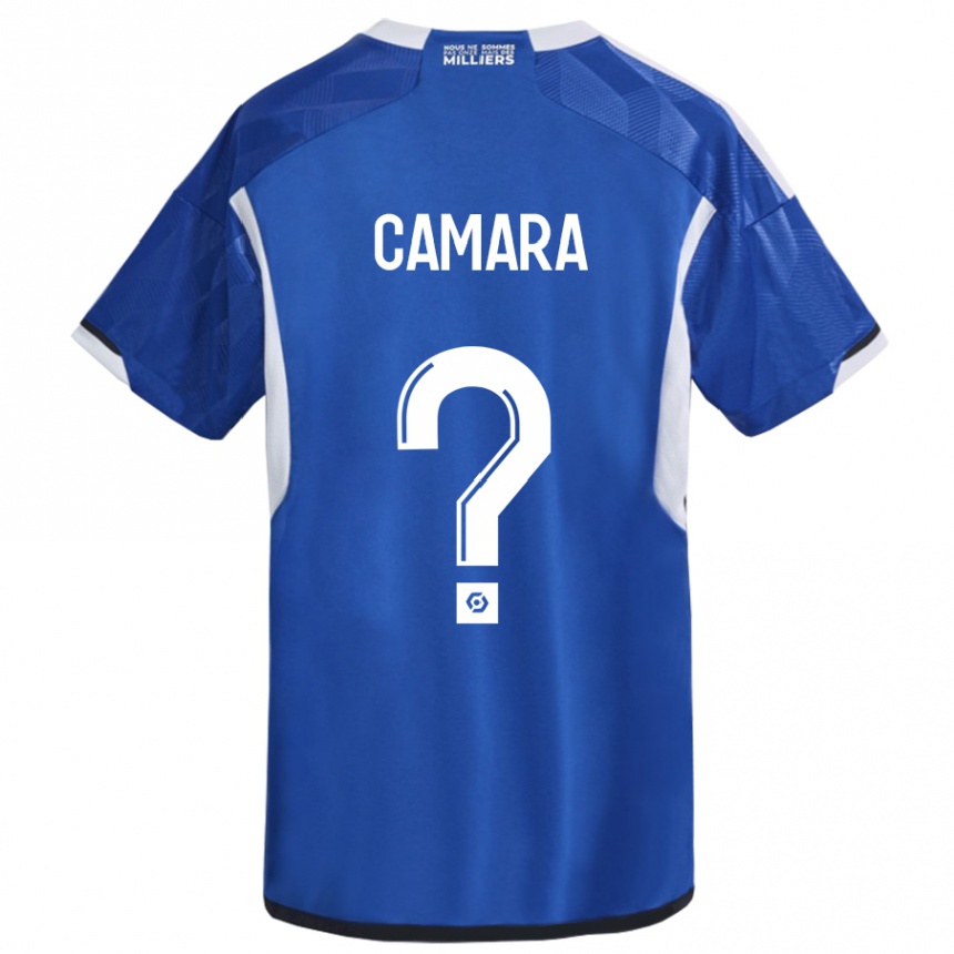 Mujer Fútbol Camiseta Alseny Camara #0 Azul 1ª Equipación 2023/24 México