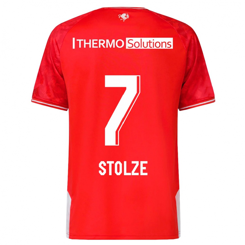 Mujer Fútbol Camiseta Anna-Lena Stolze #7 Rojo 1ª Equipación 2023/24 México