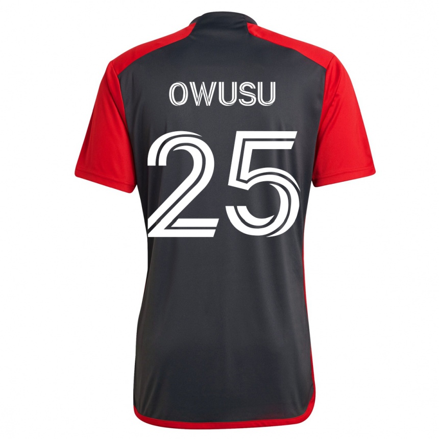 Mujer Fútbol Camiseta Prince Osei Owusu #25 Gris 1ª Equipación 2023/24 México