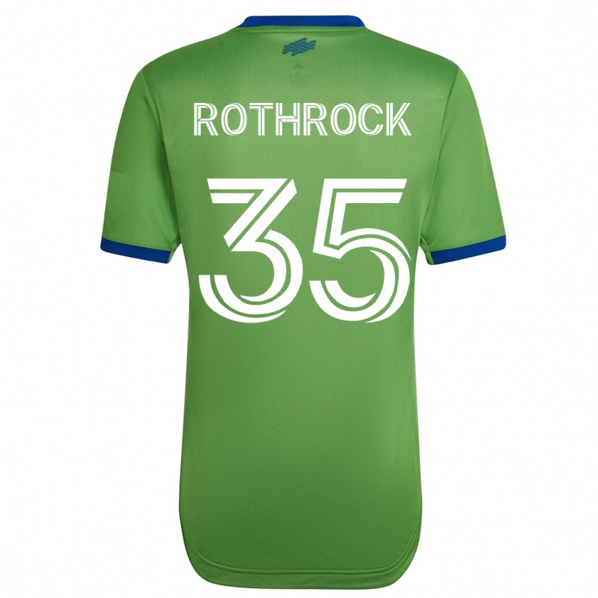 Mujer Fútbol Camiseta Paul Rothrock #35 Verde 1ª Equipación 2023/24 México