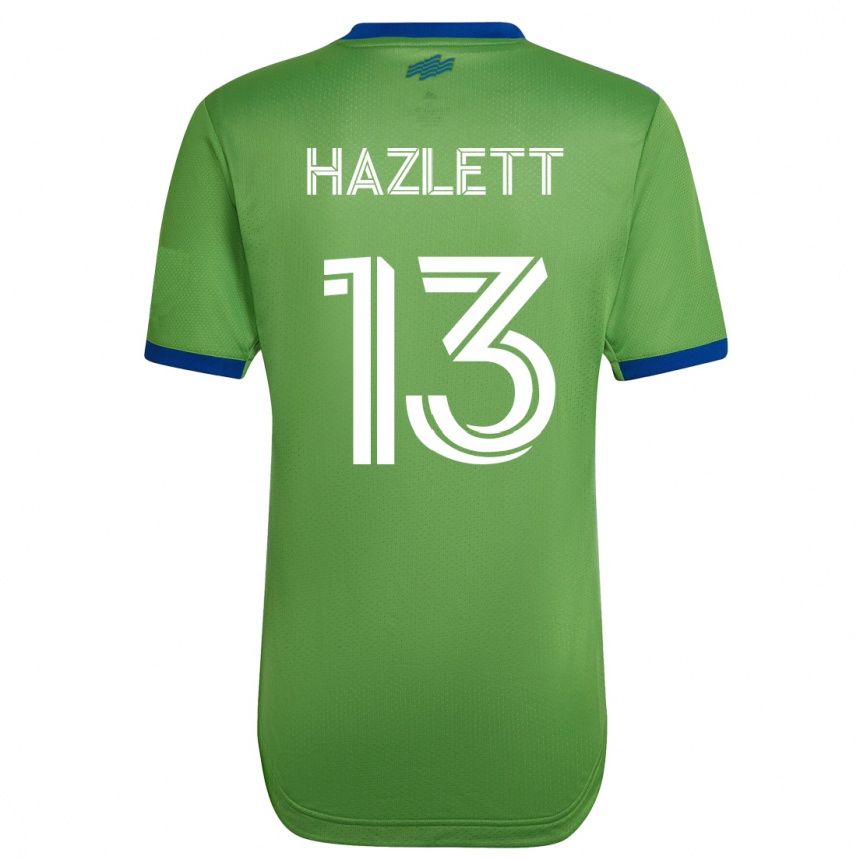 Mujer Fútbol Camiseta Kimberly Hazlett #13 Verde 1ª Equipación 2023/24 México