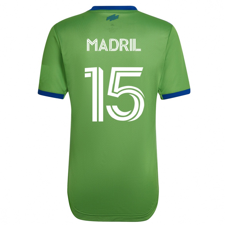 Mujer Fútbol Camiseta Emily Madril #15 Verde 1ª Equipación 2023/24 México