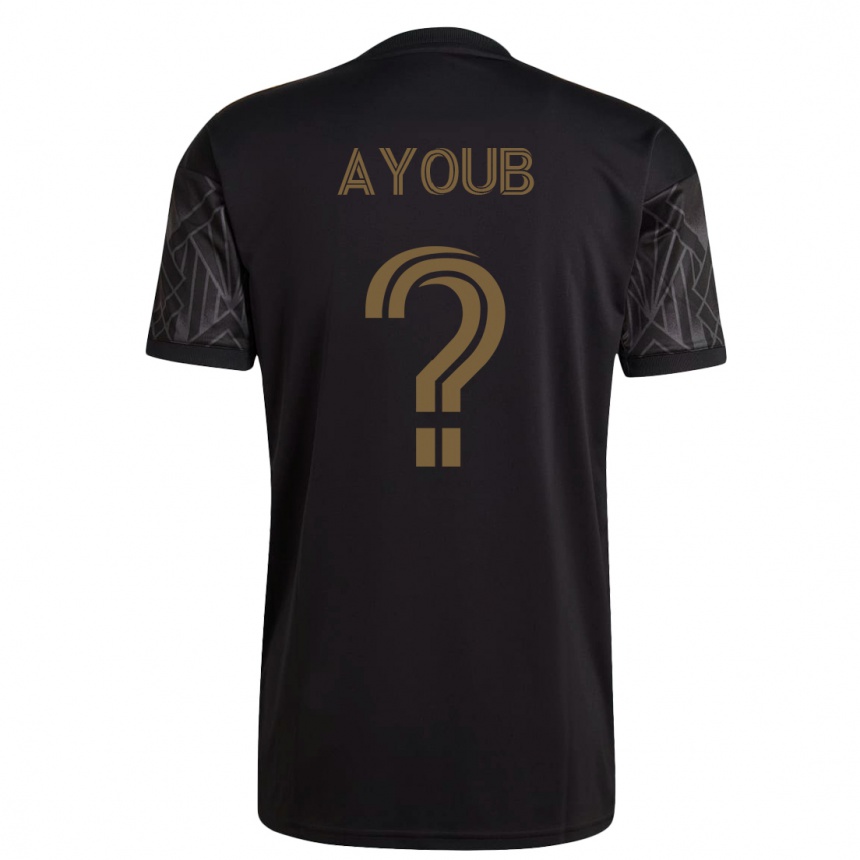 Mujer Fútbol Camiseta Ryan Ayoub #0 Negro 1ª Equipación 2023/24 México