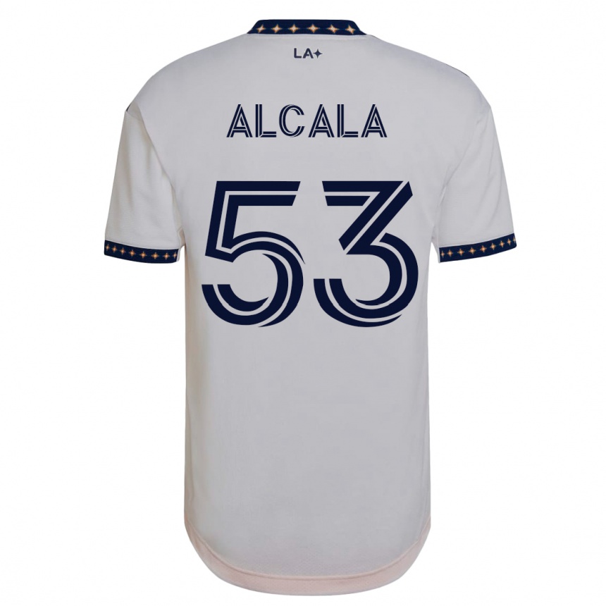 Mujer Fútbol Camiseta Álex Alcalá #53 Blanco 1ª Equipación 2023/24 México