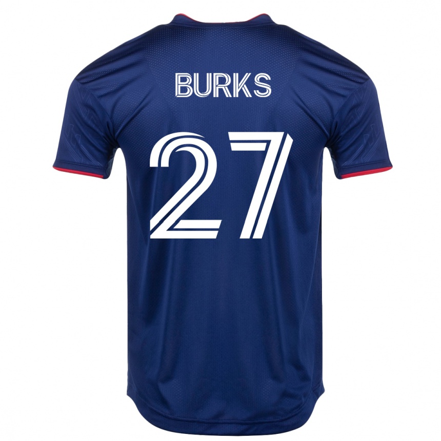 Mujer Fútbol Camiseta Kendall Burks #27 Armada 1ª Equipación 2023/24 México