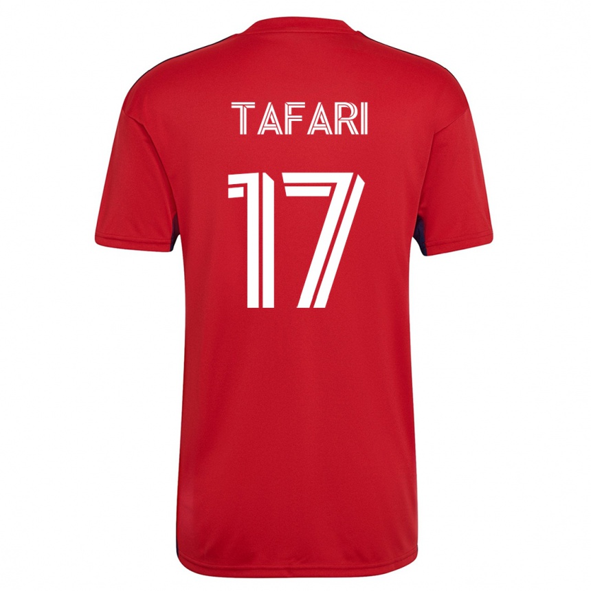Mujer Fútbol Camiseta Nkosi Tafari #17 Rojo 1ª Equipación 2023/24 México
