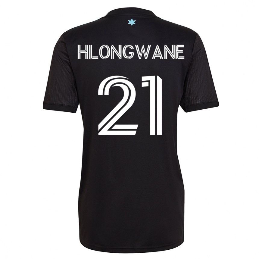 Mujer Fútbol Camiseta Bongokuhle Hlongwane #21 Negro 1ª Equipación 2023/24 México