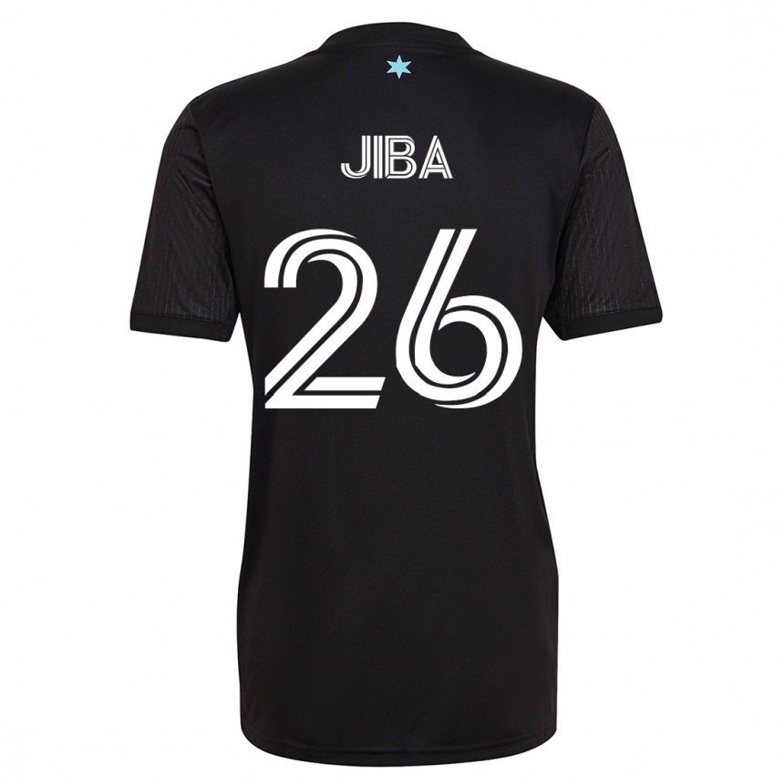 Mujer Fútbol Camiseta Ryen Jiba #26 Negro 1ª Equipación 2023/24 México