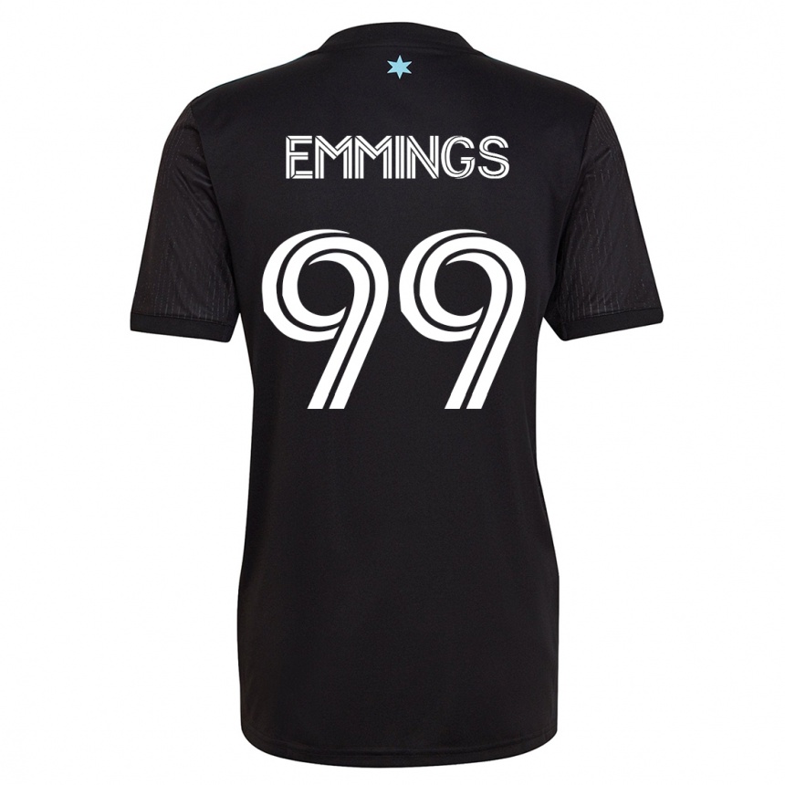 Mujer Fútbol Camiseta Fred Emmings #99 Negro 1ª Equipación 2023/24 México