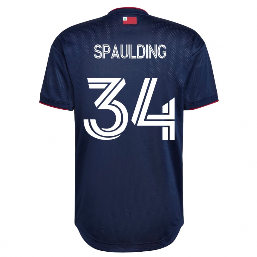 Mujer Fútbol Camiseta Ryan Spaulding #34 Armada 1ª Equipación 2023/24 México
