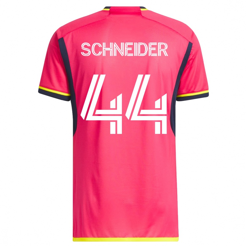 Mujer Fútbol Camiseta Max Schneider #44 Rosa 1ª Equipación 2023/24 México