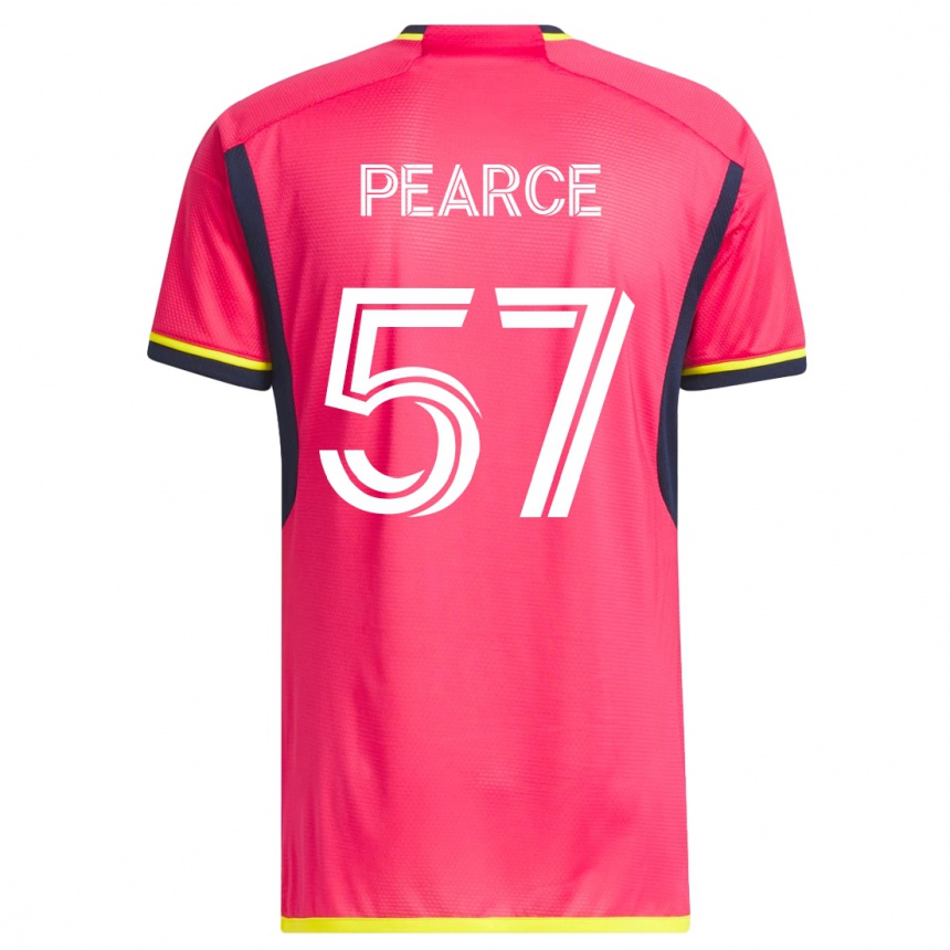 Mujer Fútbol Camiseta Tyson Pearce #57 Rosa 1ª Equipación 2023/24 México