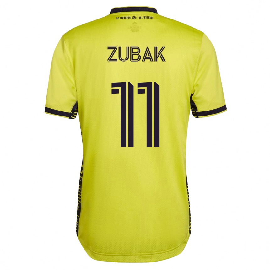 Mujer Fútbol Camiseta Ethan Zubak #11 Amarillo 1ª Equipación 2023/24 México