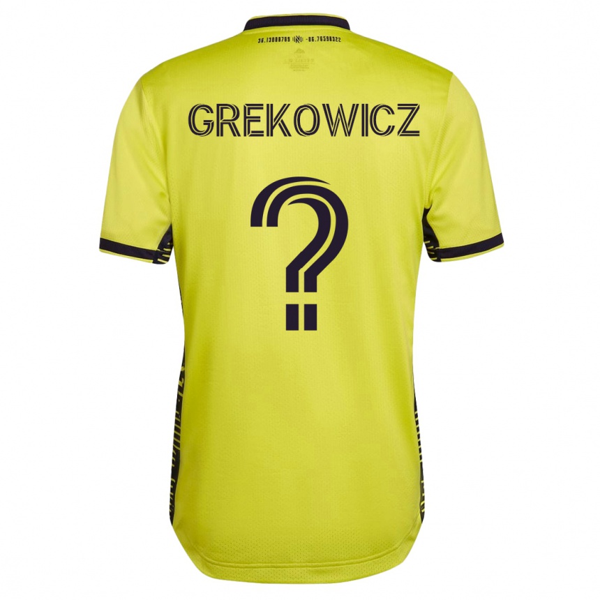 Mujer Fútbol Camiseta Jacob Grekowicz #0 Amarillo 1ª Equipación 2023/24 México