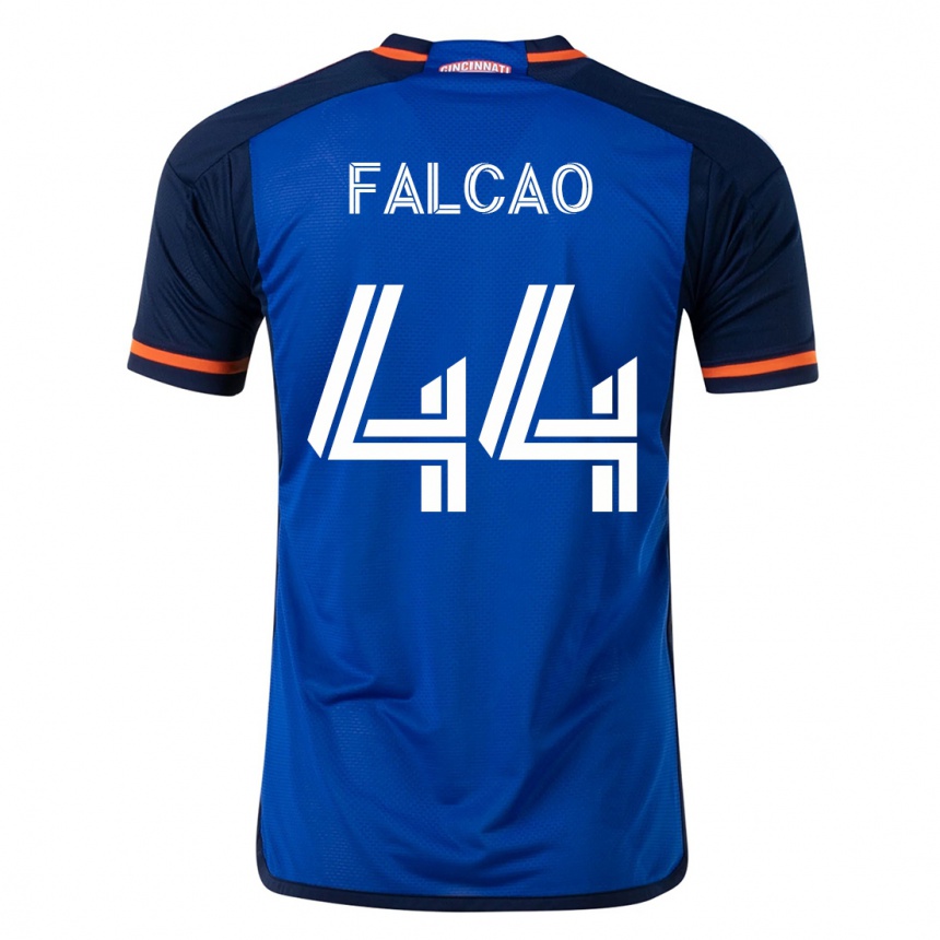Mujer Fútbol Camiseta Kiano Falcao #44 Azul 1ª Equipación 2023/24 México