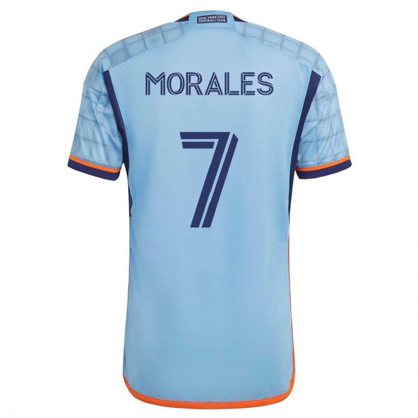 Mujer Fútbol Camiseta Alfredo Morales #7 Azul 1ª Equipación 2023/24 México
