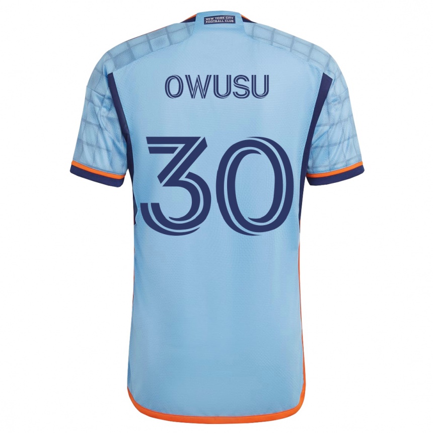 Mujer Fútbol Camiseta Samuel Owusu #30 Azul 1ª Equipación 2023/24 México