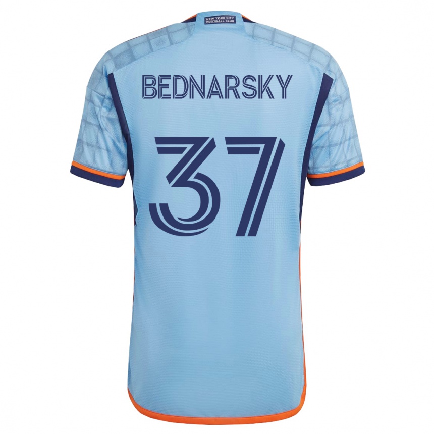 Mujer Fútbol Camiseta Stevo Bednarsky #37 Azul 1ª Equipación 2023/24 México