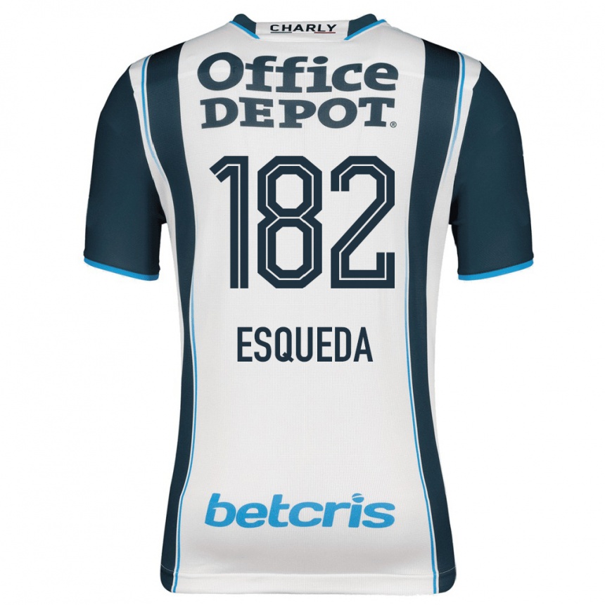Mujer Fútbol Camiseta Diego Esqueda #182 Armada 1ª Equipación 2023/24 México