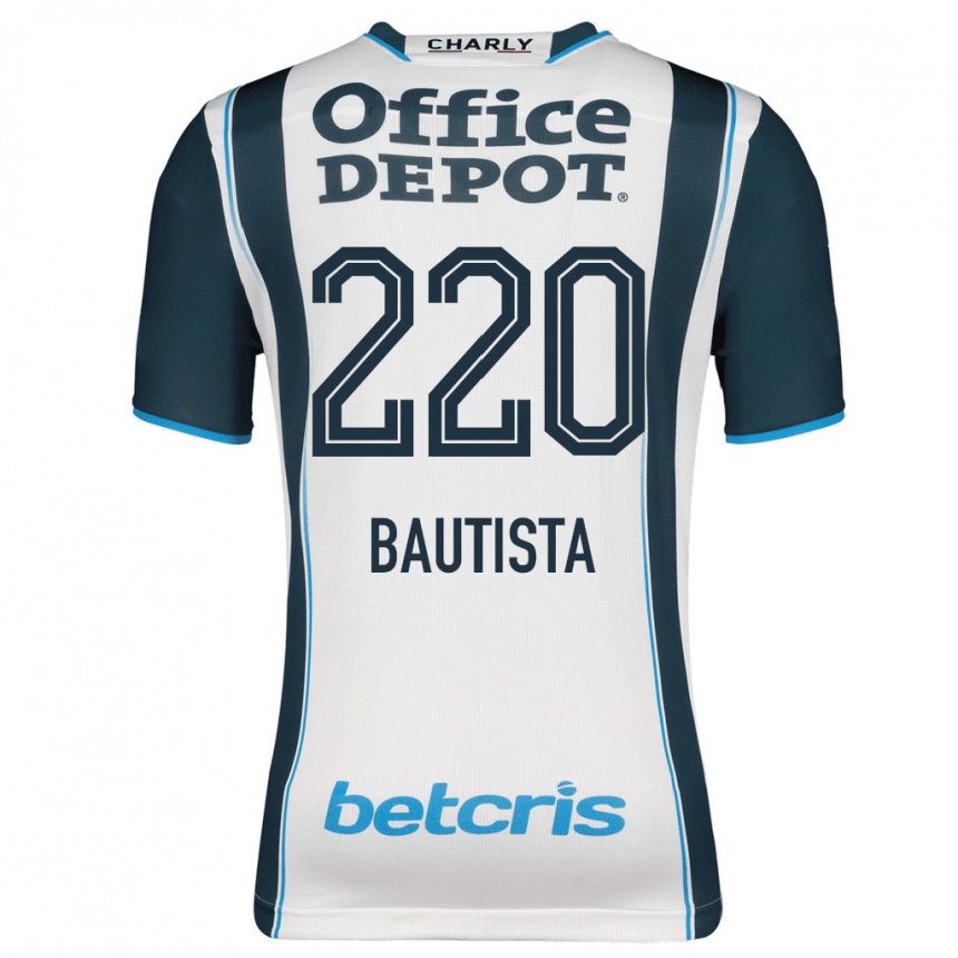 Mujer Fútbol Camiseta Alán Bautista #220 Armada 1ª Equipación 2023/24 México