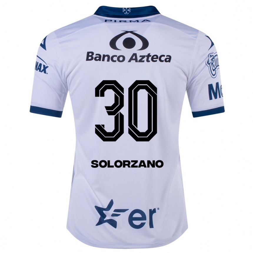 Mujer Fútbol Camiseta Aisha Solórzano #30 Blanco 1ª Equipación 2023/24 México