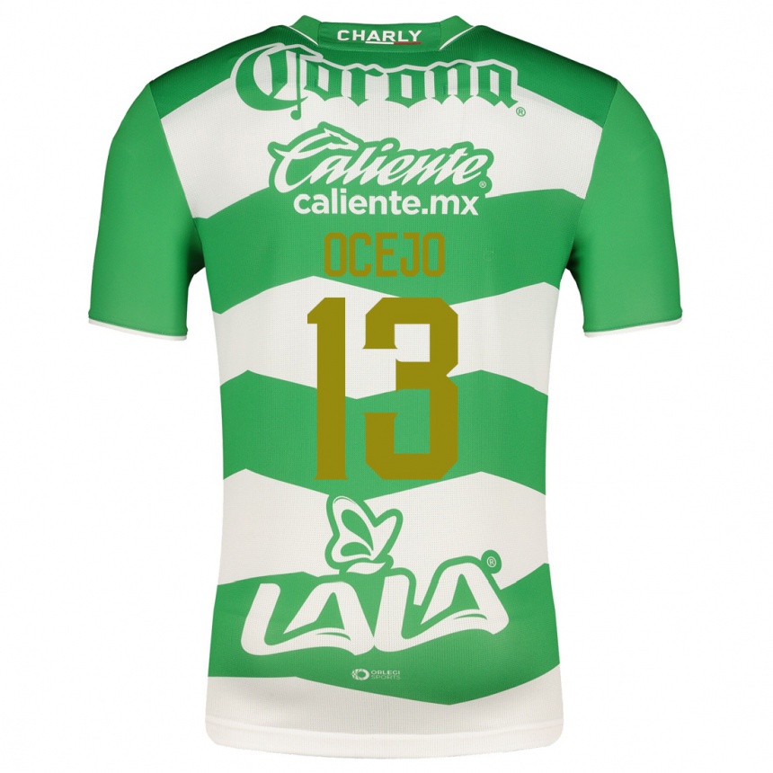 Mujer Fútbol Camiseta Jesús Ocejo #13 Verde 1ª Equipación 2023/24 México