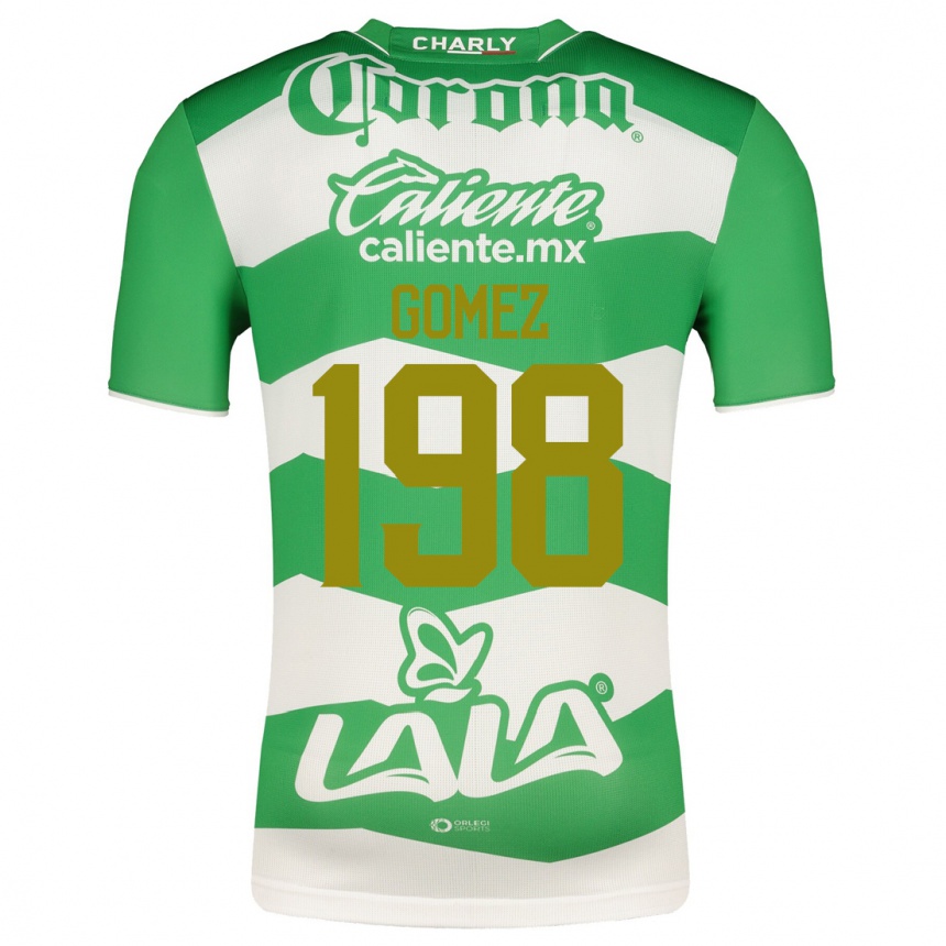 Mujer Fútbol Camiseta Isaác Gómez #198 Verde 1ª Equipación 2023/24 México