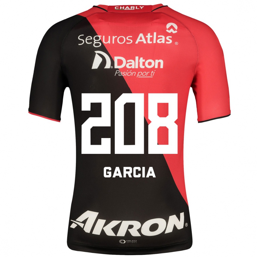 Mujer Fútbol Camiseta Ángel García #208 Negro 1ª Equipación 2023/24 México