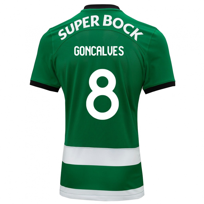 Mujer Fútbol Camiseta Pedro Gonçalves #8 Verde 1ª Equipación 2023/24 México