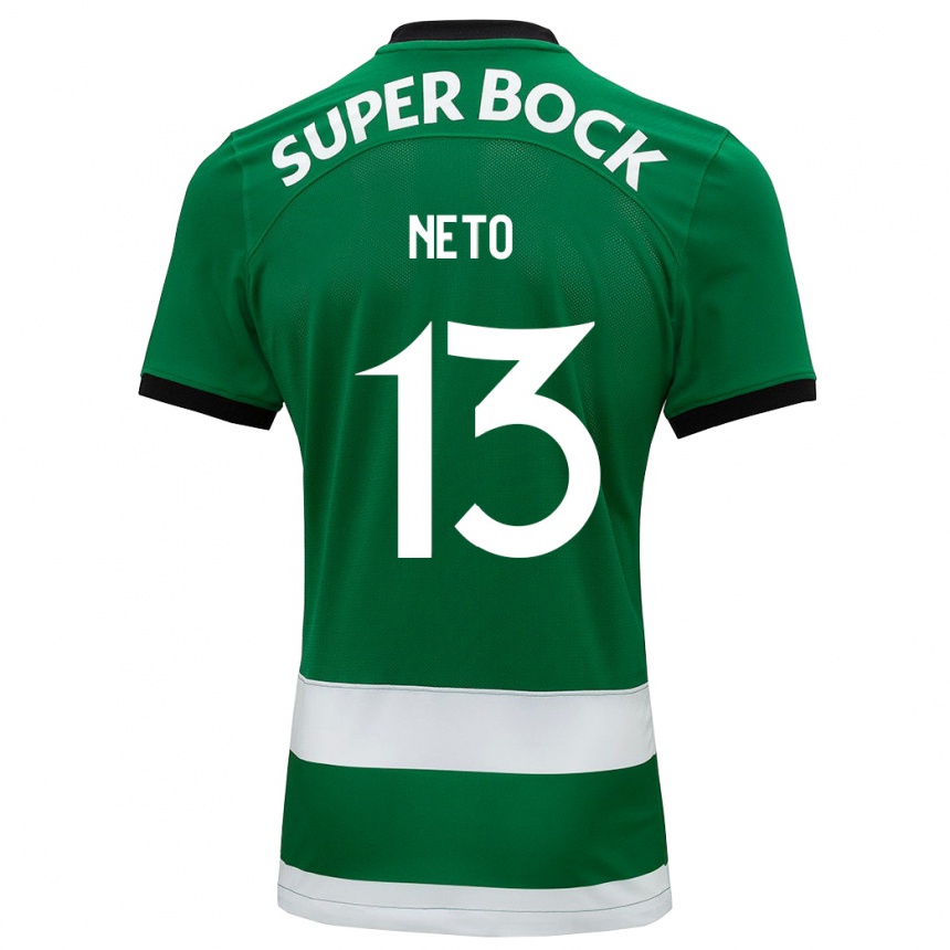 Mujer Fútbol Camiseta Luís Neto #13 Verde 1ª Equipación 2023/24 México