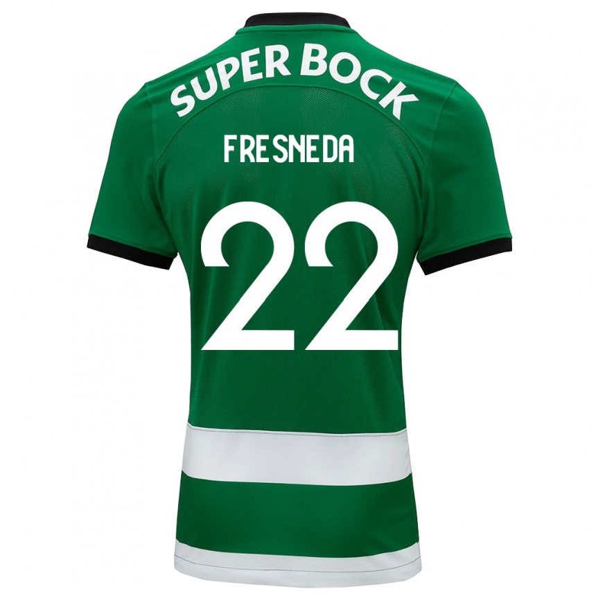 Mujer Fútbol Camiseta Iván Fresneda #22 Verde 1ª Equipación 2023/24 México