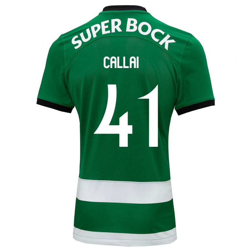 Mujer Fútbol Camiseta Diego Callai #41 Verde 1ª Equipación 2023/24 México