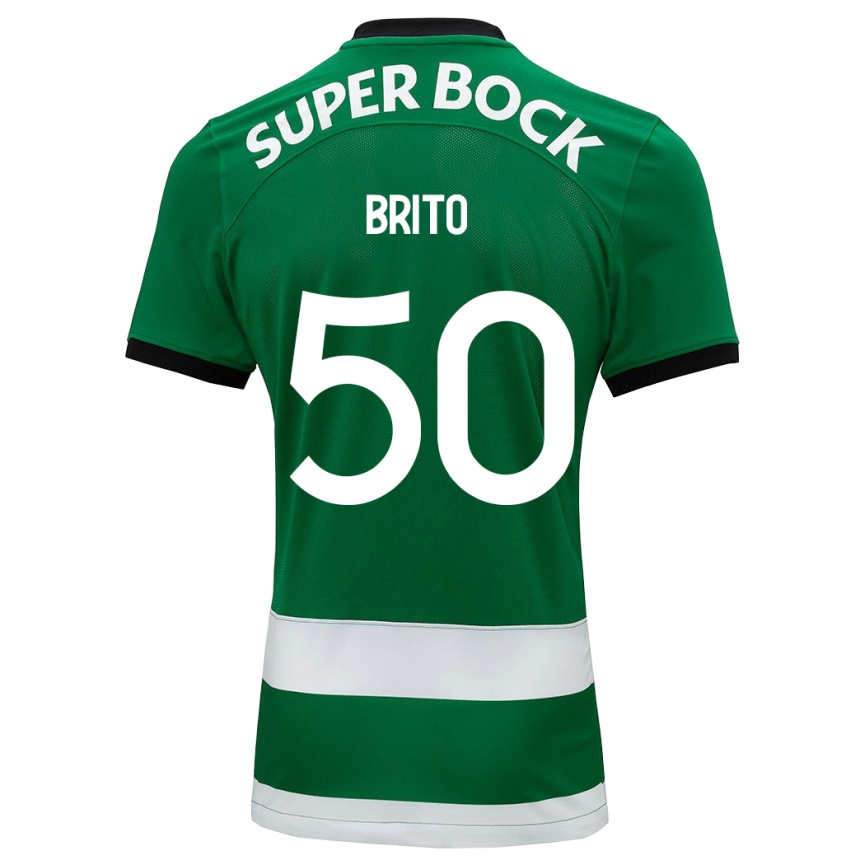 Mujer Fútbol Camiseta Alexandre Brito #50 Verde 1ª Equipación 2023/24 México