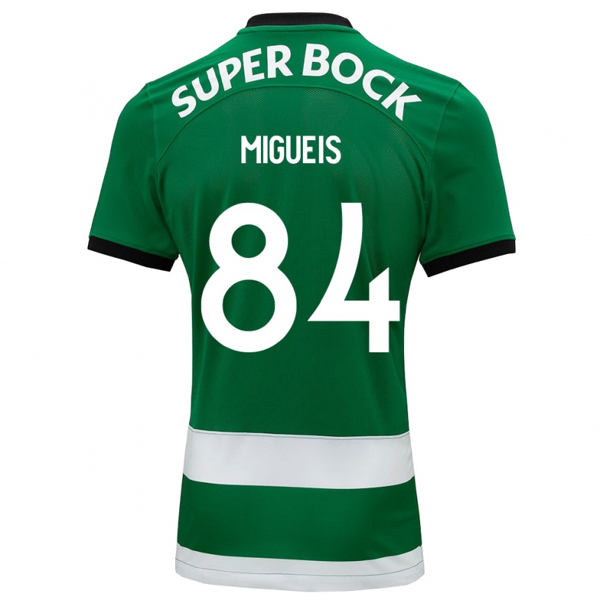 Mujer Fútbol Camiseta Pedro Miguéis #84 Verde 1ª Equipación 2023/24 México