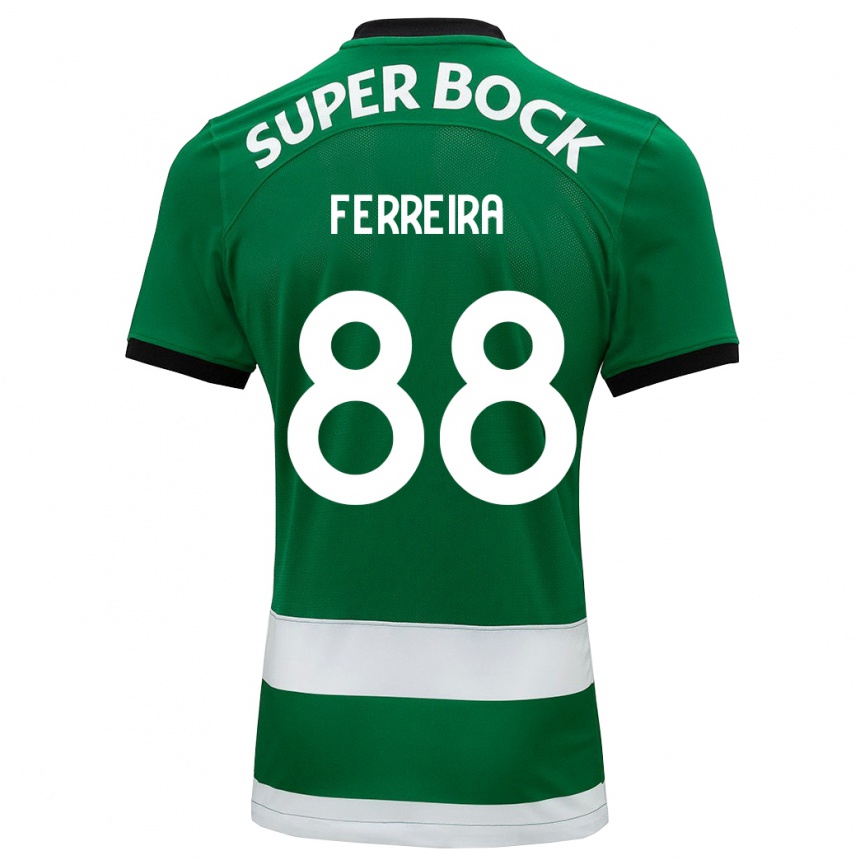 Mujer Fútbol Camiseta Tiago Ferreira #88 Verde 1ª Equipación 2023/24 México