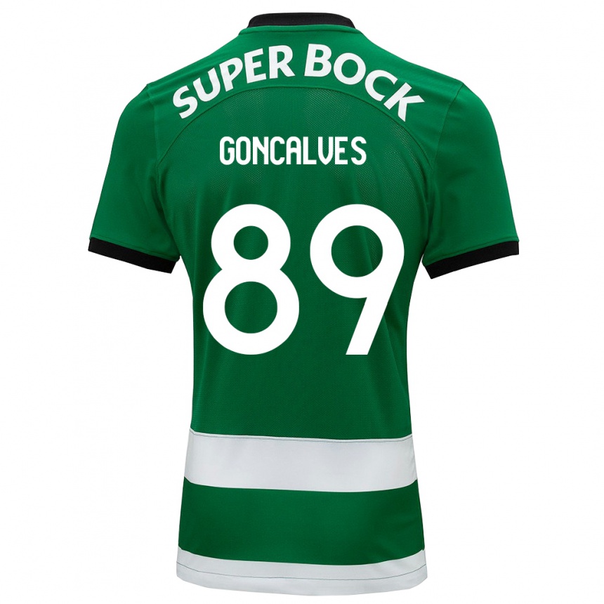 Mujer Fútbol Camiseta André Gonçalves #89 Verde 1ª Equipación 2023/24 México