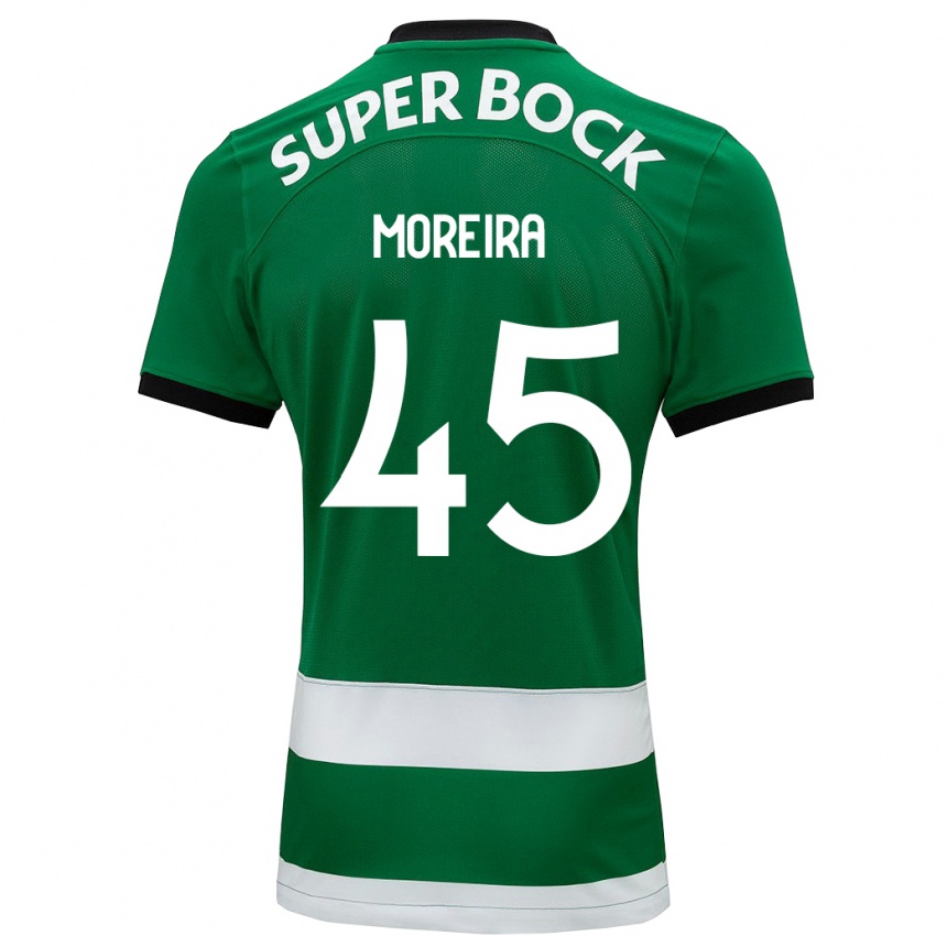 Mujer Fútbol Camiseta David Moreira #45 Verde 1ª Equipación 2023/24 México