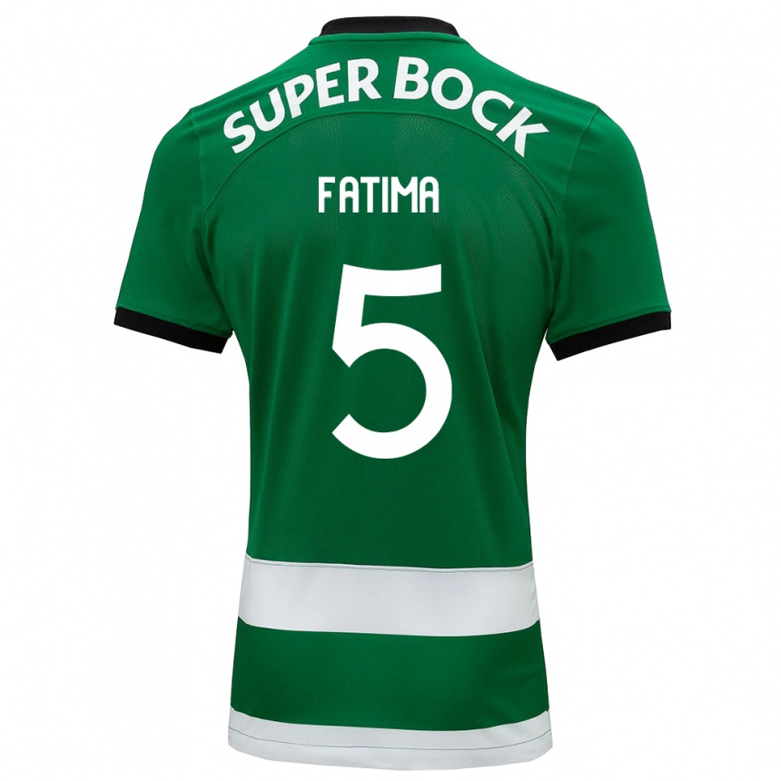 Mujer Fútbol Camiseta Francisca Fatima Aquino Dutra #5 Verde 1ª Equipación 2023/24 México