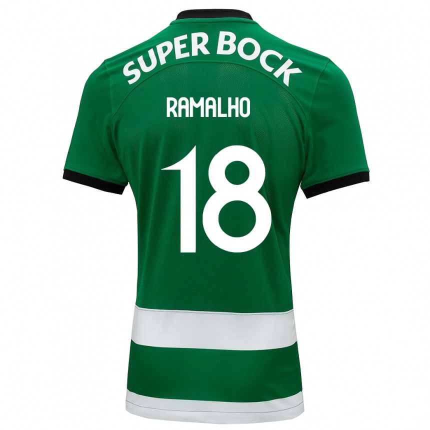 Mujer Fútbol Camiseta Inês Filipa Ramalho Gonçalves #18 Verde 1ª Equipación 2023/24 México