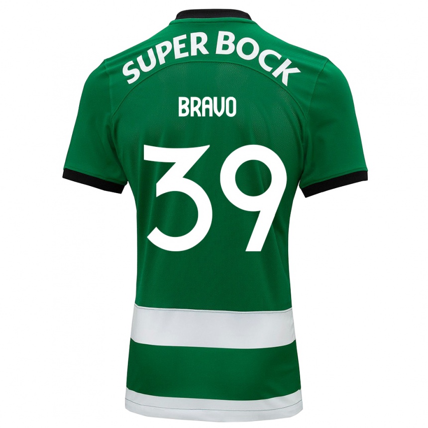 Mujer Fútbol Camiseta Bravo #39 Verde 1ª Equipación 2023/24 México