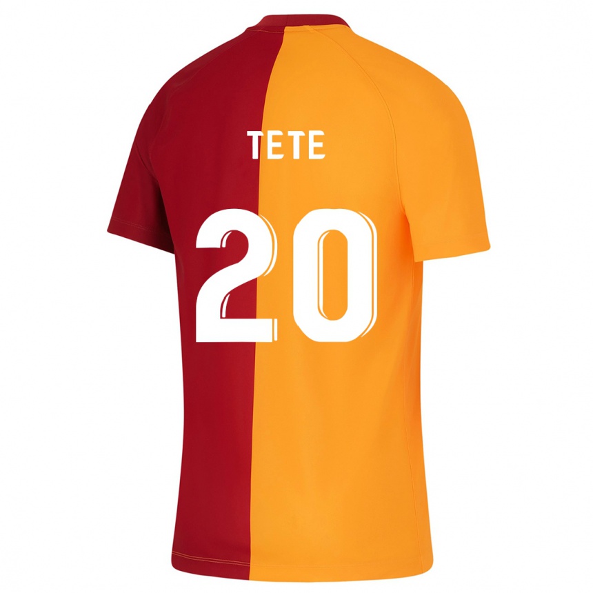 Mujer Fútbol Camiseta Tete #20 Naranja 1ª Equipación 2023/24 México