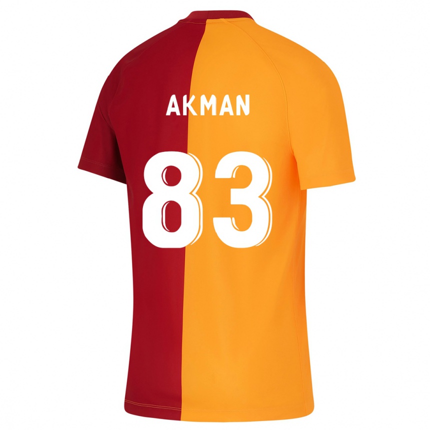 Mujer Fútbol Camiseta Efe Akman #83 Naranja 1ª Equipación 2023/24 México