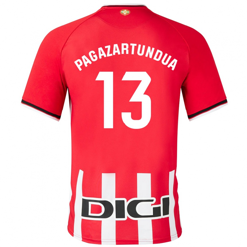 Mujer Fútbol Camiseta Iker Pagazartundua #13 Rojo 1ª Equipación 2023/24 México
