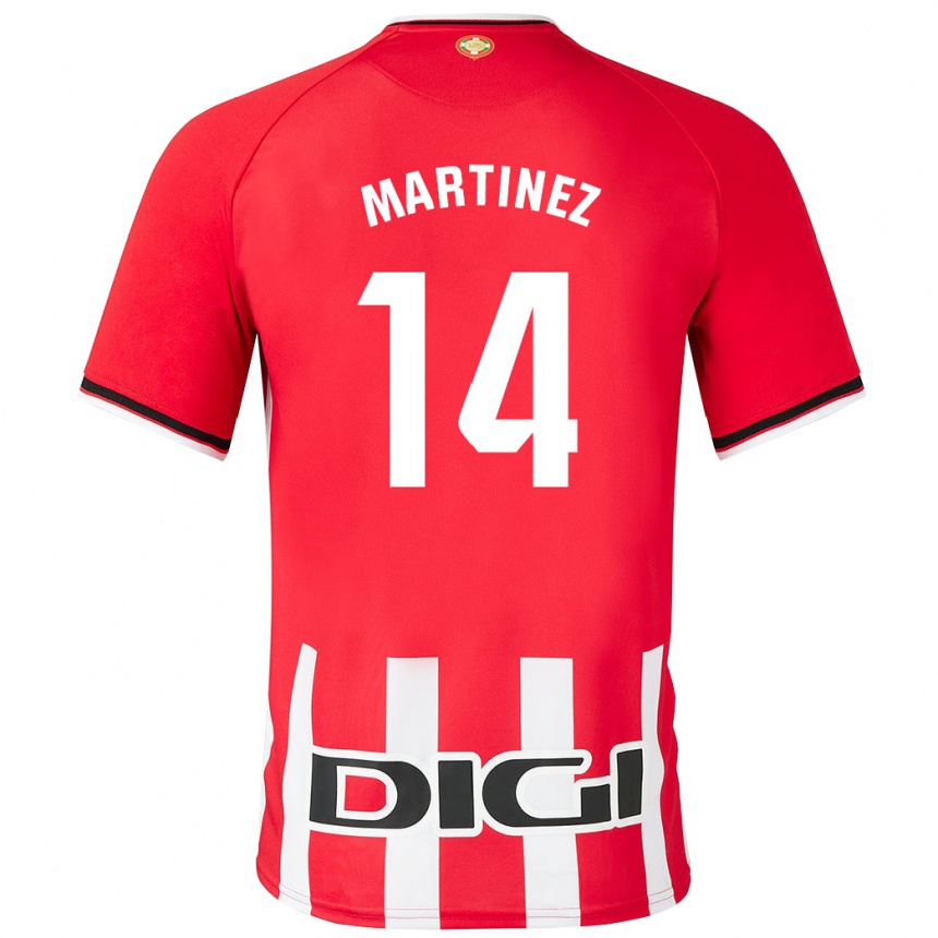 Mujer Fútbol Camiseta Pablo Martínez #14 Rojo 1ª Equipación 2023/24 México