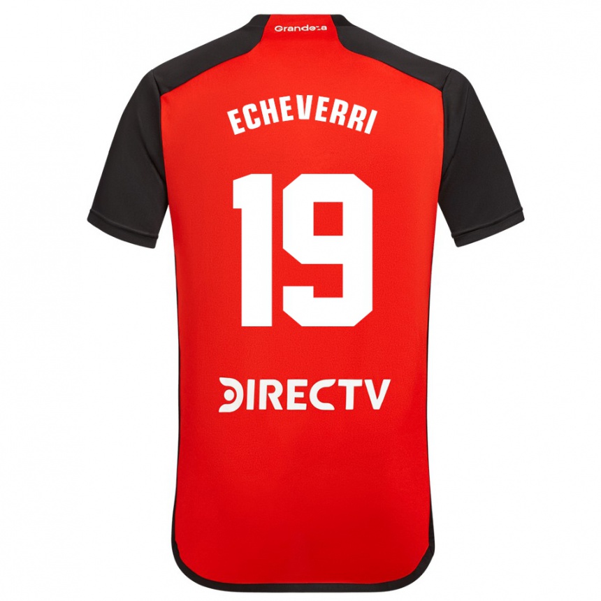 Mujer Fútbol Camiseta Claudio Echeverri #19 Rojo 2ª Equipación 2023/24 México