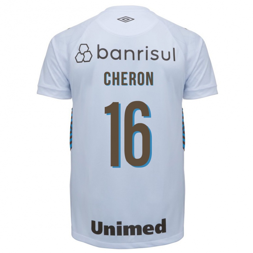 Mujer Fútbol Camiseta Bruno Cheron #16 Blanco 2ª Equipación 2023/24 México