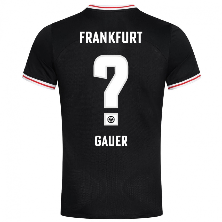 Mujer Fútbol Camiseta Luke Gauer #0 Negro 2ª Equipación 2023/24 México